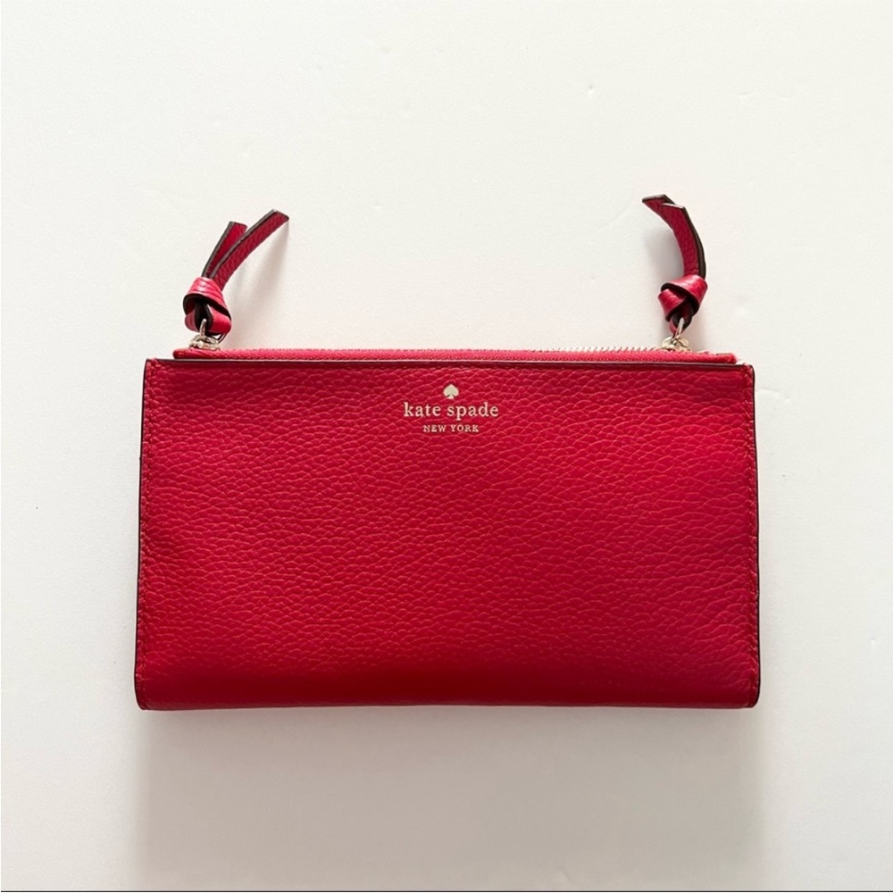 “KATE SPADE” Mulberry Street Malea Double Billfold Wallet - Picture 4 of 6